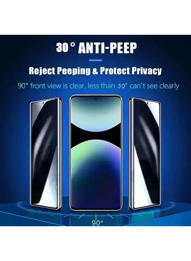 Redmi Note 12 Pro 4G Anti Peeping Water Gel Soft Screen Protector 2 Pack - Image 3